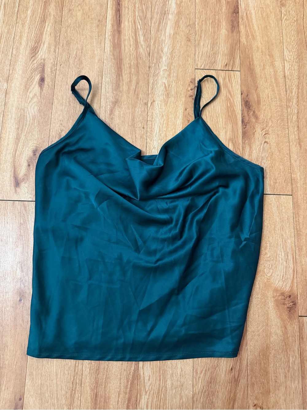 Amazon Satin Cowl Neck Camisole -